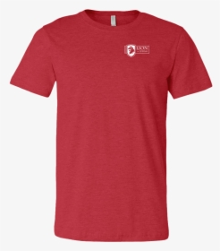 V Neck T Shirt Template Maroon, HD Png Download, Free Download