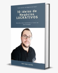 "10 Ideias De Negócios Lucrativos" - Book Cover, HD Png Download, Free Download