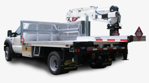 Our Mobile Crane Trucks Are Used For Transporting Small - Flatbed Truck Crane, HD Png Download, Free Download