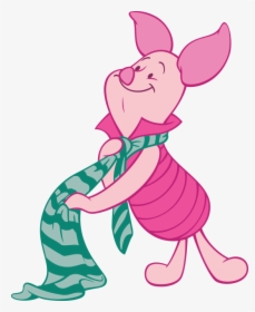 Piglet Of Winnie The Pooh Scarf, HD Png Download, Free Download