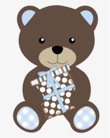 Ursinhos E Ursinhas Minus Pinterest Bears Teddy - Baby Shower Teddy Bear Clip Art, HD Png Download, Free Download