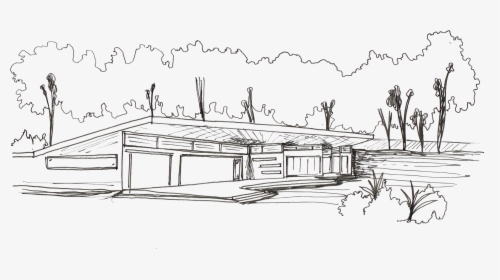 Clip Art Drawing Architecture Sketch Transprent - Sketch, HD Png Download, Free Download