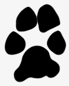 Paw Print Dog Clip Art Free Clipart Transparent Png - Dog Footprint Clip Art, Png Download, Free Download