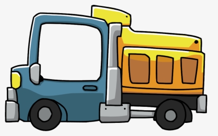 Image Dump Png Scribblenauts - Garbage Truck Cartoon Png, Transparent Png, Free Download