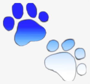 #dog #paws #puppypaws #ombre #dogombre #pawsombre #blue, HD Png Download, Free Download
