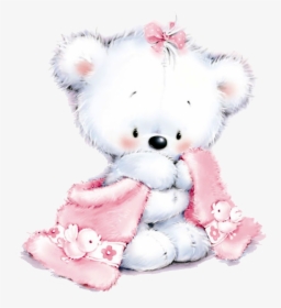 Ursinhos Cutes, Ursinhos Fofos, Cutes Bears - Clip Art Sitting Teddy Bear, HD Png Download, Free Download
