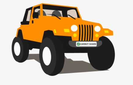 Transparent Jeep Vector Png - Jeep Clipart Transparent Background, Png Download, Free Download