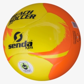 Right Side Of Orange And Yellow Beach Soccer Ball"  - Slick Yellow Ball No Visit, HD Png Download, Free Download