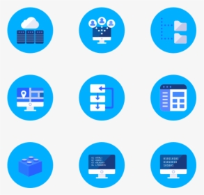 Essential Set - Blue Icon Packs, HD Png Download, Free Download