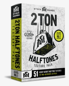 2 Ton Halftones Texture Pack - Paper Product, HD Png Download, Free Download
