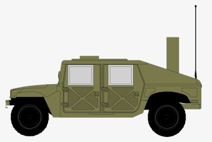 Jeep Hammer Military Free Picture - Humvee Clip Art, HD Png Download, Free Download