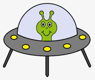 Free Space Clipart Astronaut Clip - Alien Spaceship Clip Art, HD Png Download, Free Download