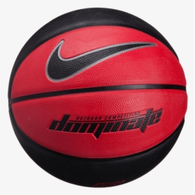 Nike Dominate Basketball - Red And Black Basketball Png, Transparent Png, Free Download