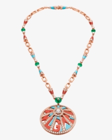 Wild Pop High Jewellery 18 Kt Rose Gold Necklace Set - Necklace, HD Png Download, Free Download