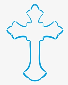 Communion Clipart Ornate Cross - Cruz De Bautizo En Png, Transparent Png, Free Download