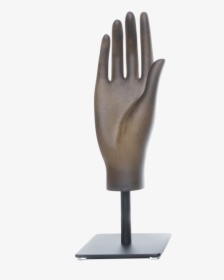 Male Hand Straight Metal - Statue, HD Png Download, Free Download