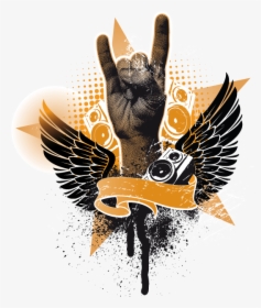 Heavy Metal Hand , Png Download - Heavy Metal Logo Transparent, Png Download, Free Download