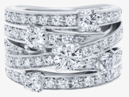 Crossover By Harry Winston Diamond Ring, HD Png Download, Free Download