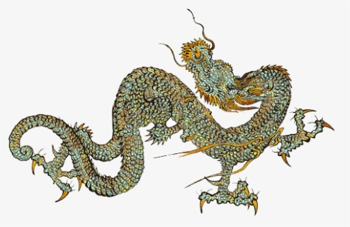 Gold And Silver Dragon In Fight, HD Png Download, Free Download
