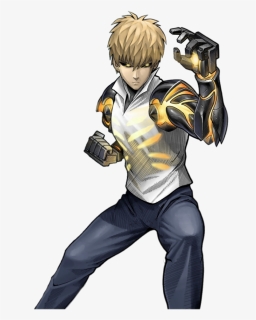 One Punch Man Character Genos, HD Png Download, Free Download