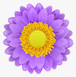 Purple Flower Clip Art Png Image, Transparent Png, Free Download