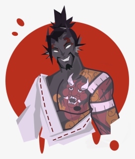 As Requested, A Demon Hanzo Just In Time For Overwatch, HD Png Download, Free Download