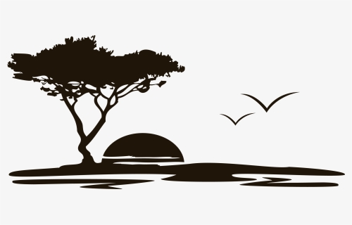 Sunset Silhouette Png, Picture, Transparent Png, Free Download