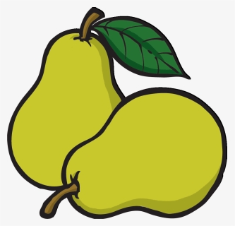 Clipart Pear Clip Art Freeuse Stock Pear Clipart, HD Png Download, Free Download