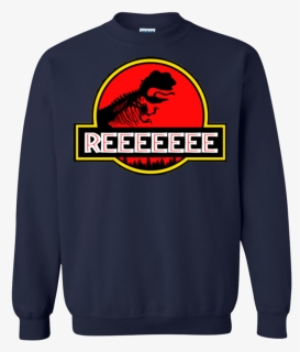 Jurassic Pepe The Frog Reeeeee Parody Kekistan Sweatshirt, HD Png Download, Free Download