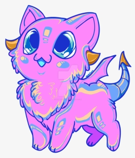 Cotton Candy Kitten By Slime-tiger, HD Png Download, Free Download