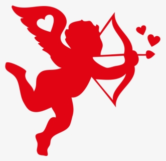 Cupid Vector Graphics Clip Art Silhouette Illustration, HD Png Download, Free Download