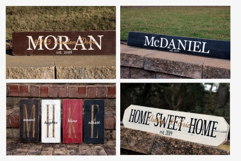 Signs By Andrea Personalized Wood Signs, HD Png Download, Free Download