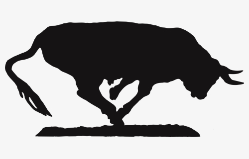 Bull Png Silhouette Svg Freeuse Download, Transparent Png, Free Download