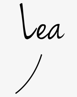 Ecriture Lea 1, HD Png Download, Free Download