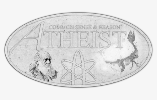 Atheist Badge Stone, HD Png Download, Free Download