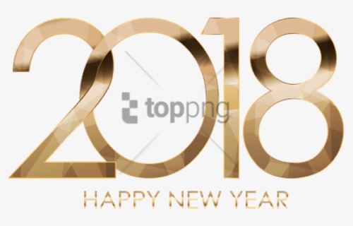 Free Png Happy New Year 2018 Transparent Background, Png Download, Free Download