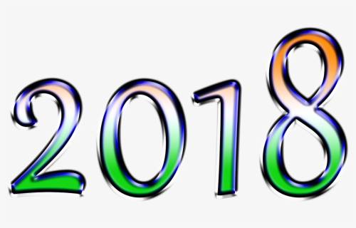 Happy New Year 2018 Png Greetings Download, Transparent Png, Free Download