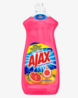 Ajax Ultra Triple Action Liquid Dish Soap, Bleach Alternative, HD Png Download, Free Download