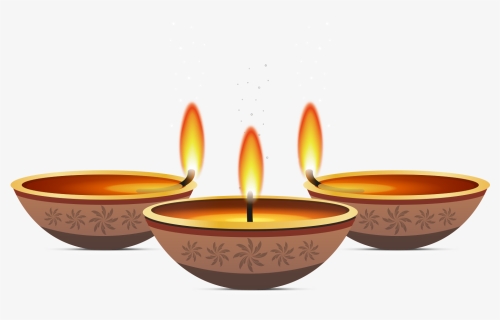 Diwali Oil Lamp, HD Png Download, Free Download