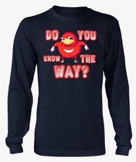 Do You Know The Way Uganda Knuckles Vr Chat, HD Png Download, Free Download