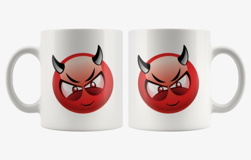 Devil Emoji Coffee Mug, HD Png Download, Free Download