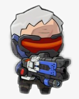 #soldier 76 #overwatch #freetoedit, HD Png Download, Free Download