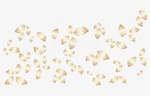 Free Png Golden Decorative Leaves Vector Png Images, Transparent Png, Free Download
