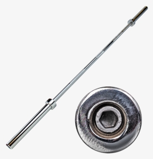 7 Ft Olympic Bar- Chrome, HD Png Download, Free Download