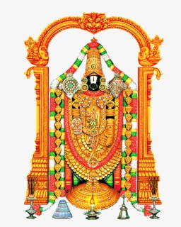 Lord Tirupati Venkateswara And Lord Vishnu Transparent, HD Png Download, Free Download