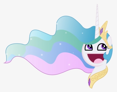 Elcomber, Awesome Face, Princess Celestia, Safe, Simple, HD Png Download, Free Download