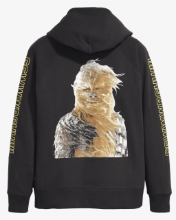 Levi"s X Star Wars Chewbacca Photorealistic Hoodie, HD Png Download, Free Download