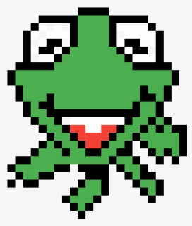 Pixel Art Grid Kermit, HD Png Download - kindpng