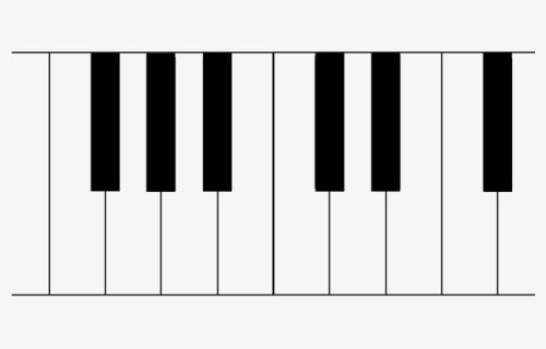 Piano Keys Png, Transparent Png, Free Download