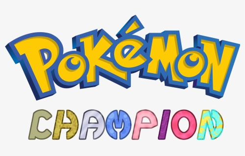 Pokemon Champion Logo, HD Png Download, Free Download